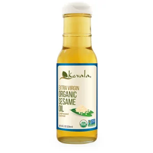 Aceite de Ajonjolí Extra Virgen, Orgánico,  236 ml